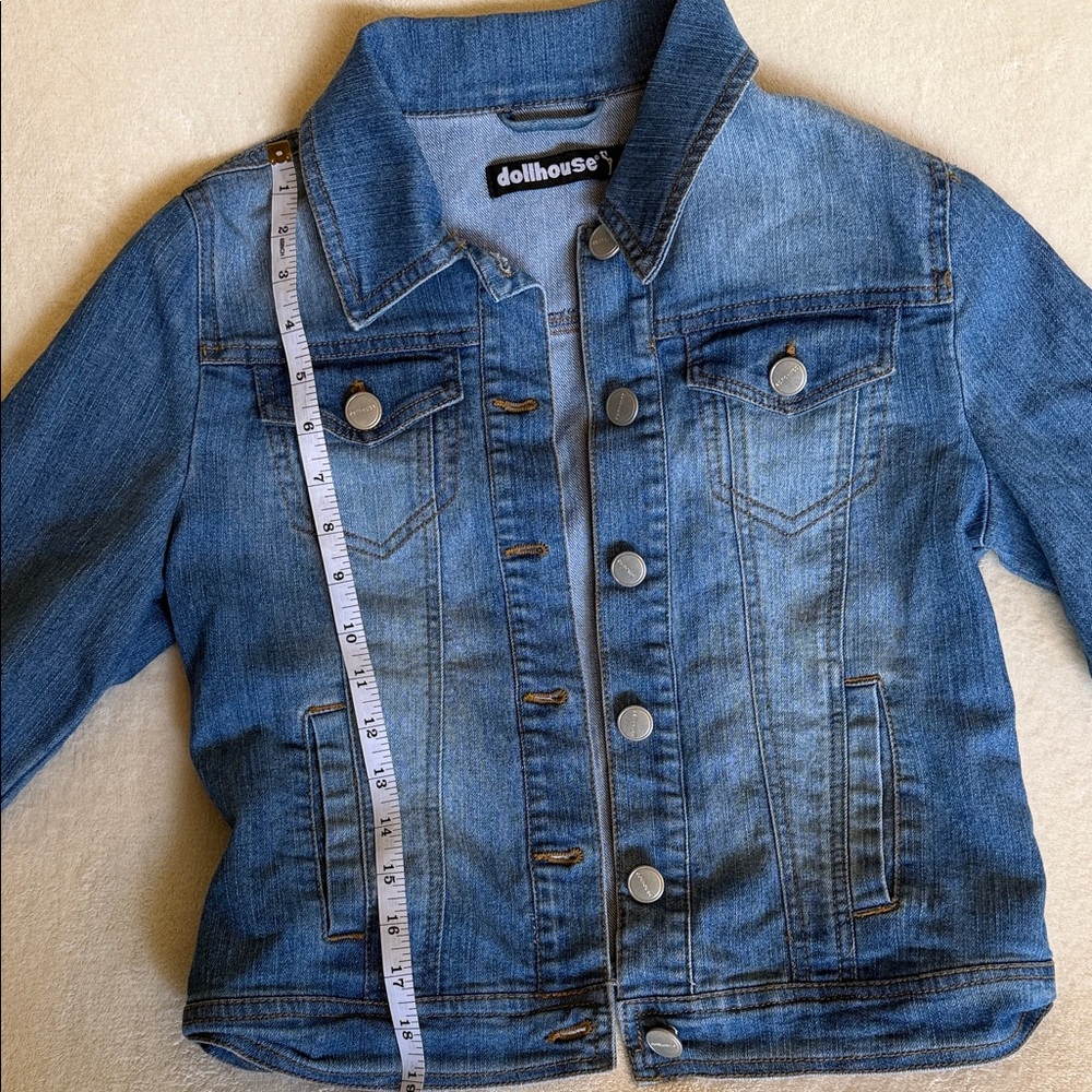Dollhouse Small Blue Denim Jacket - Picture 3 of 6